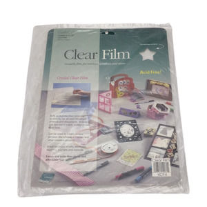 Grafix Clear Film 9” x 12” Sheets Pack of (4)